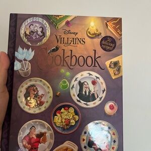 Disney Villains Cookbook - Purple and Gold